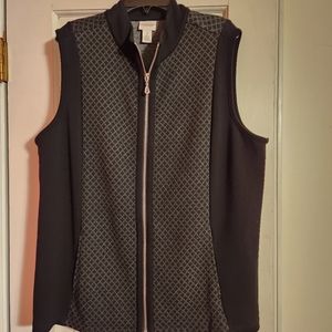 CHICO'S WEEKENDS VEST CHICO'S SIZE 2